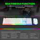GTX350 Gaming Keyboard Mouse Combos Computer Laptop Backlight Gamer Kit LED Wired Usb Keyboard GTX350 Set-Black