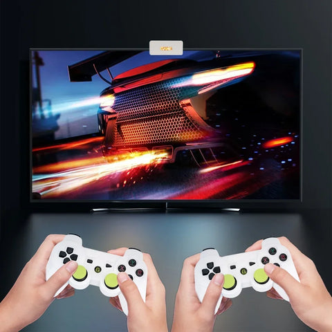 Y7 Video Game Console Linux System 64G/128G/256G Built 12000 Games Rechargeable Wireless Handle Video TV Game Stick Plug & Play