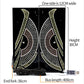 USB Dynamic Devil Eyes Light Car Windshield Dynamic LED Matrix Panel Screen Light for Car Truck Window Decor Lighting 11 Modes