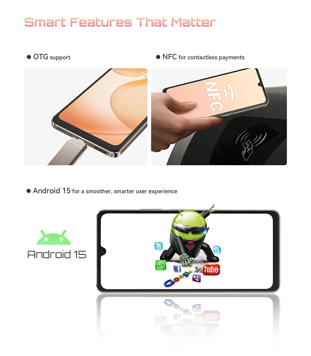 NEW Cubot X100 Android 15 Smartphone Dimensity 7025 5G 1.72" Rear Display 64MP Main Camera 5100mAh Battery 33W Fast Charging NFC