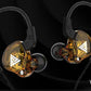 Genuine QKZ AK6 Gaming Headset Gamer Headphones 3.5mm Cable Ear Phones Noise Reduction Hands Free Wired Earphones For Sports