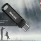 For iPhone 15 Plus/Pro/Max Ultra Dual Drive Go OTG Flash Drive USB3.2 Type-C Pendrive 64G 128G 256G 512G for Smartphone Laptop