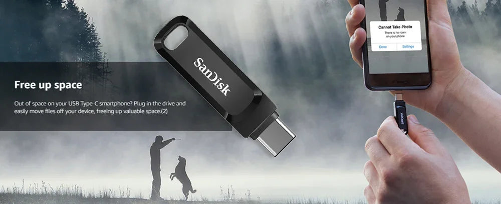 For iPhone 15 Plus/Pro/Max Ultra Dual Drive Go OTG Flash Drive USB3.2 Type-C Pendrive 64G 128G 256G 512G for Smartphone Laptop