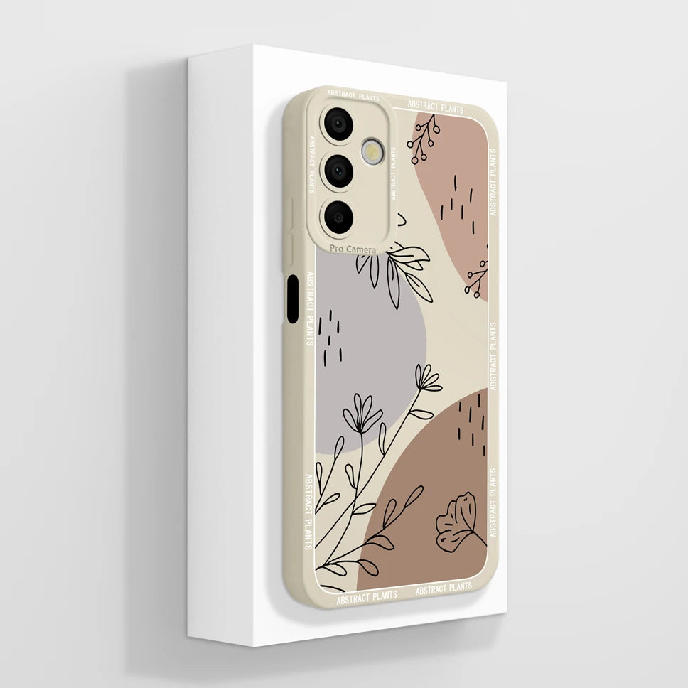 Phone Cases For Samsung Galaxy A15 Lovely Cats Camera Protection Soft Silicone Cover For SamsungGalaxy A 15 Fundas Bumper Coque