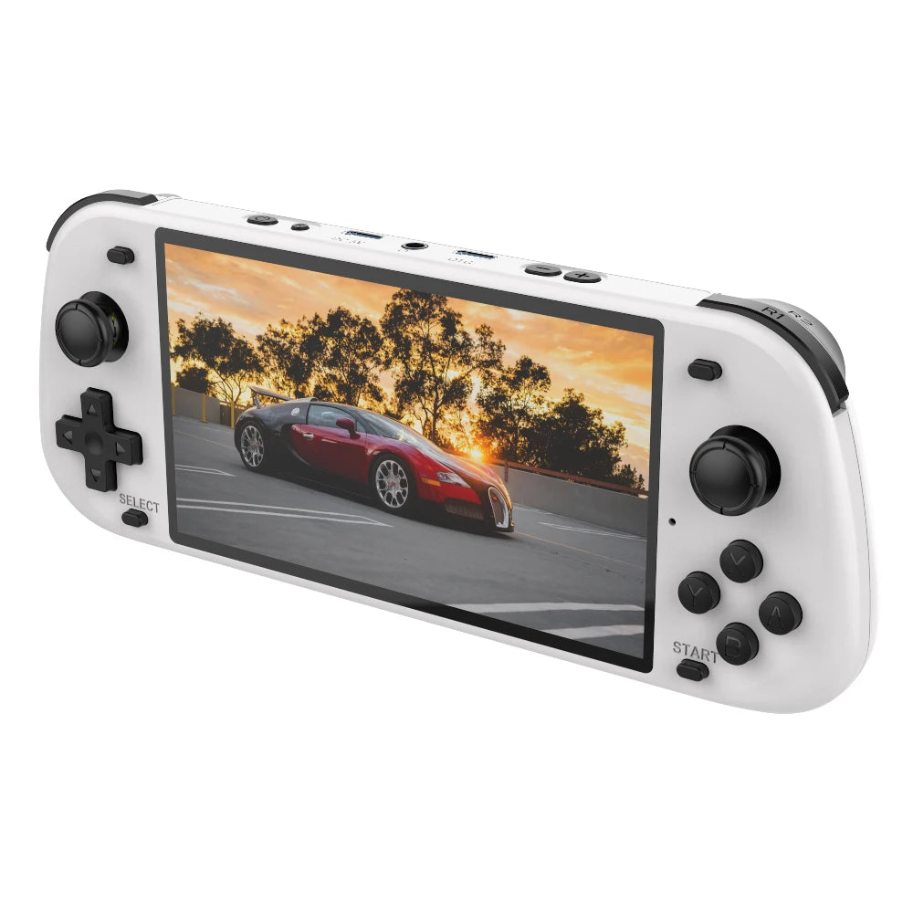5.1inch Game Console R50S 128G IPS Screen Video Game Consoles Wifi Two-player Online Gaming Pocket R36S Upgraded Consolas