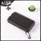 Real Capacity 200000mAh  Large Capacity Solar Power Bank New Portable With Lanyard Compass External Battery Outdoor Camping