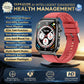 Upgraded Micro Physical Examination Smart Watches For Man Uric Acid Body Fat Five Organ Health Watches Bluetooth Call SmartWatch