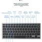 Wireless keyboard mouse combos 2.4G Bluetooth teclado e mouse kit pc clavier souris de ofertas claviers avec souris home office