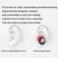 Invisible Earphones Mini Headphones V5.2 Bluetooth TWS In-Ear Earbuds Noise Reduction Wireless Sleep In-Ear Earbuds With Micr