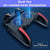 H10 4 Fingers Mobile Phone Game Handle with Radiator Aim Shooting Gamepad Joystick Controller for IOS Android Gaming Accessories