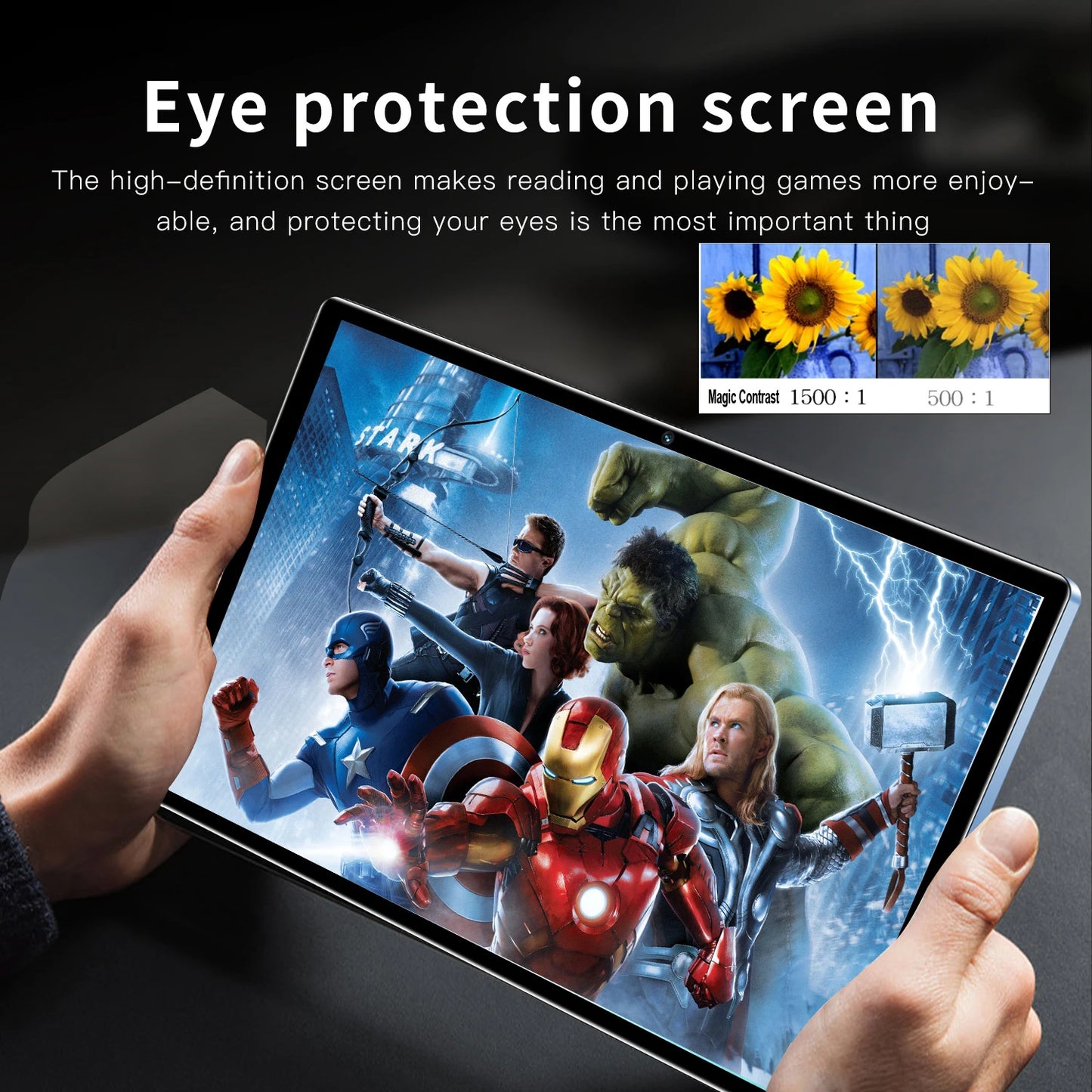 New 10.1 Inch Tablets Octa Core 4GB RAM 64GB ROM Dual SIM Cards 3G Phone Call WiFi Bluetooth Google Play Tablet Pc Android 13
