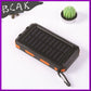 Real Capacity 200000mAh  Large Capacity Solar Power Bank New Portable With Lanyard Compass External Battery Outdoor Camping