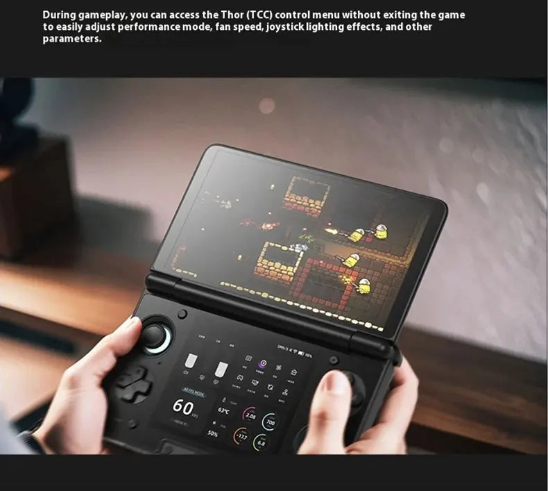 AYN Thor Android Handheld Dual Screen Clamshell 6'' AMOLED Screen 1080p Gaming Entertainment Device