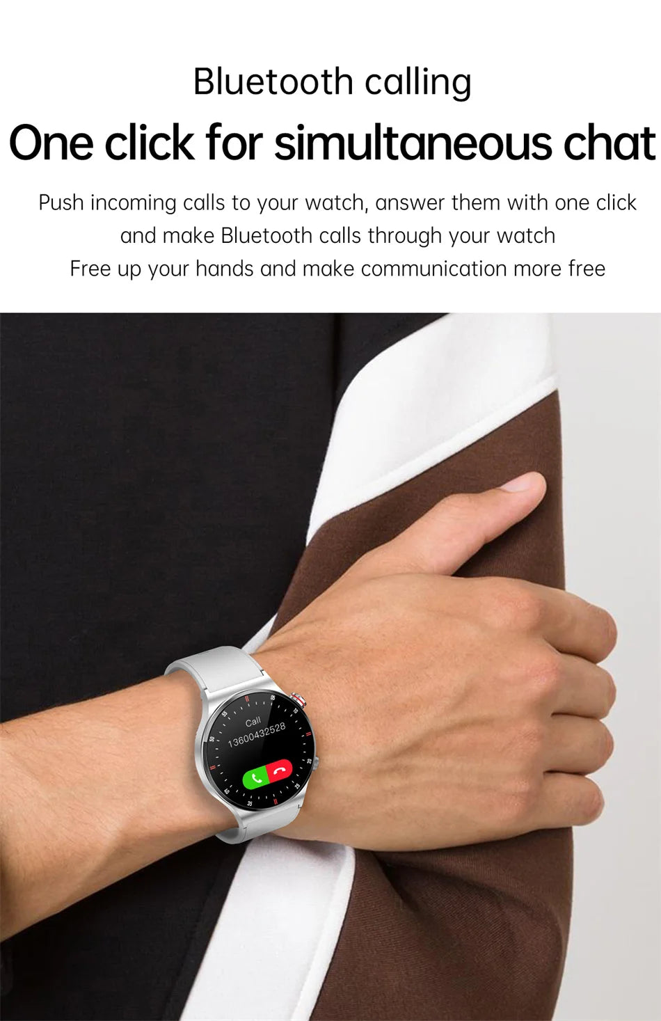 GPS ECG+PPG Bluetooth Call Smart Watch Men 2025 Sports Bracelet NFC Waterproof Custom Watch Face Men SmartWatch For IOS Android
