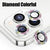 3PCS Camera Lens Protector For iPhone 16 15 14 Pro Max Plus Metal Protector Glass For iPhone 15 14 PM 13 Promax Mini Camera Lens
