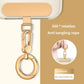 Metal Phone Lanyard Gasket Patch Rotatable Metal Buckle Hanging   Steel Clip Card Cord Tab Mobile Phone Accessories
