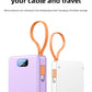 4*18650 Power Bank Cases 10W Battery Holder Portable 22.5W Type C Fast Charging Shell for iPhone Xiaomi With Charging Cable