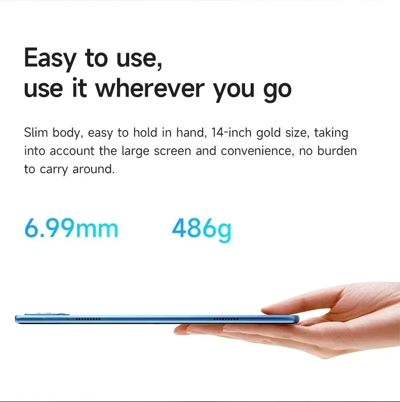 2025 Original iPad Air Pro Tablet PC Android14 22GB+2TB 20000mAh Snapdragon870 Tablet PC 5G Dual SIM Card WIFI HD 4K Tab PC