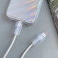 2pcs Data Cable Protector Sleeves Anti-Breakage Cord Saver Mobile Phone Accessory Flexible Cord Management