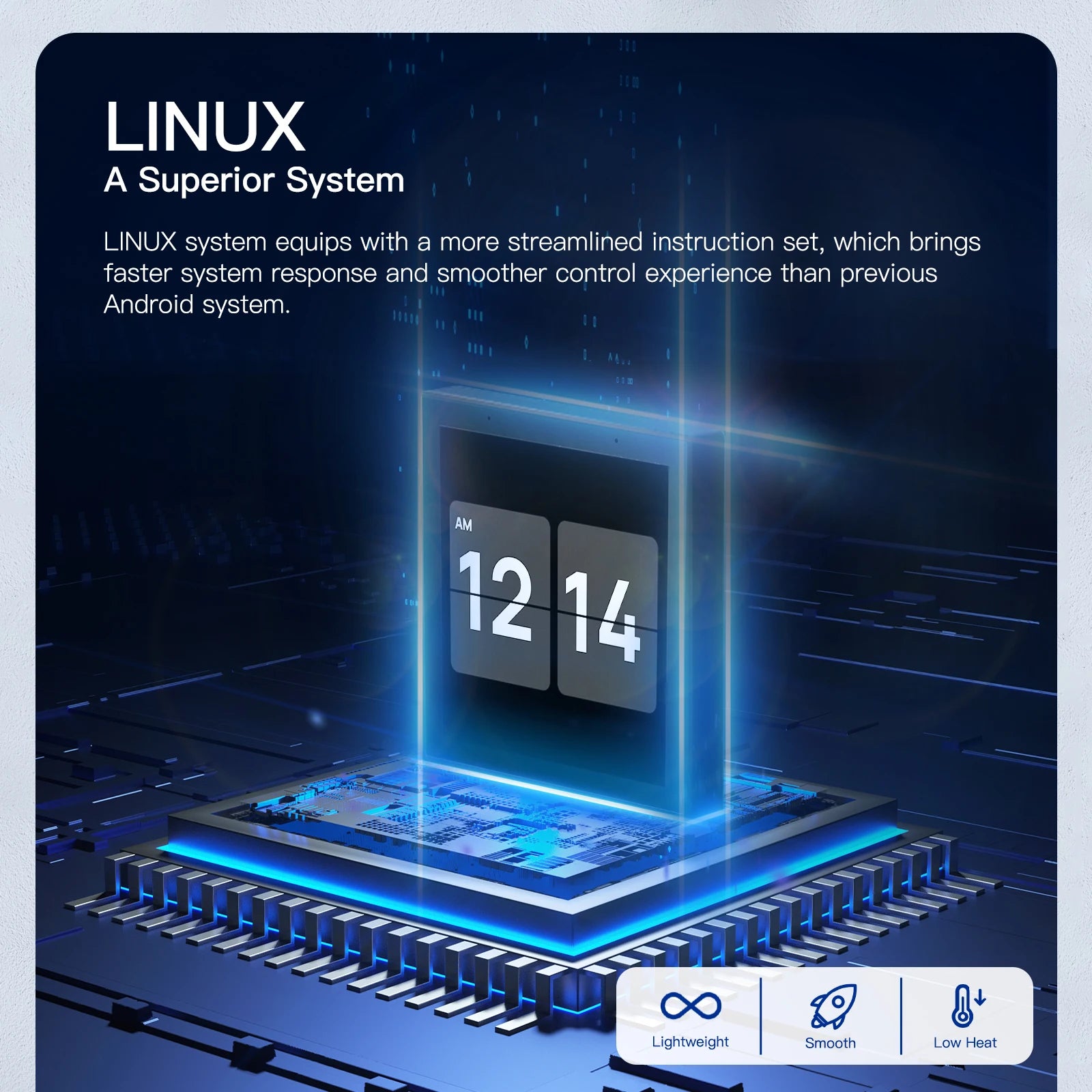 MOES Wifi Touch Center Control Panel，Tuya Screen， Bulid in Alexa Voice Control & ZigBee Gateway For Smart Scenes 4 Inches