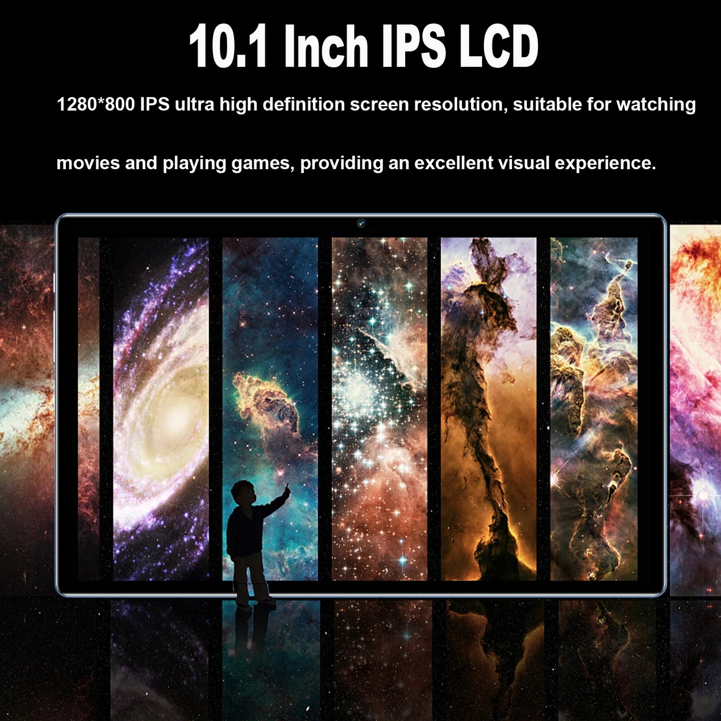 New 10.1 Inch Tablets Octa Core 4GB RAM 64GB ROM Dual SIM Cards 3G Phone Call WiFi Bluetooth Google Play Tablet Pc Android 13