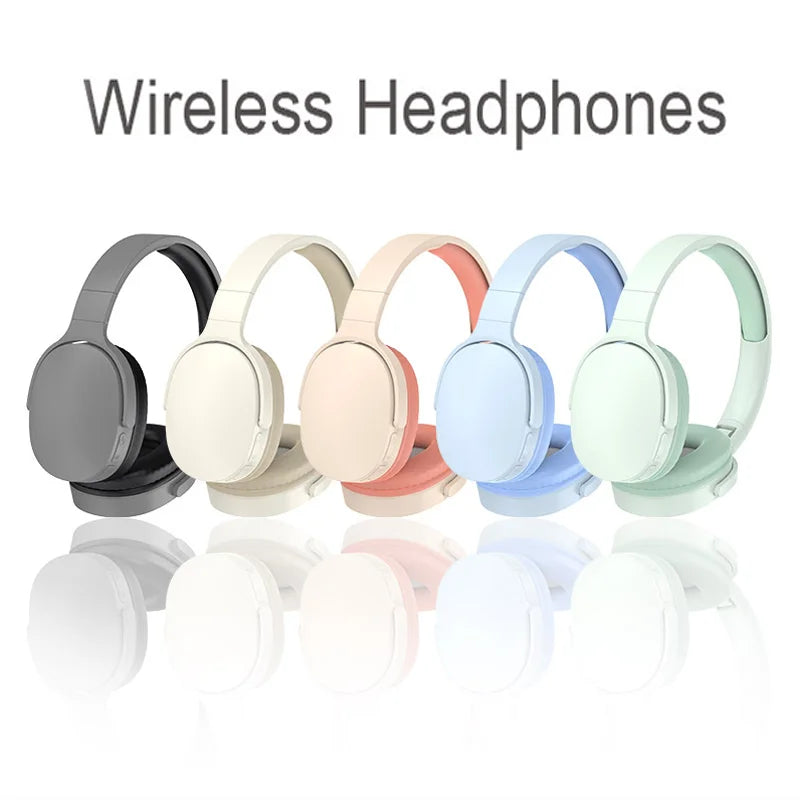 Hot Selling Wireless Headsets Headphones Bluetooth 5.3 Over-ear Earphone For Samsung iPhone Stereo Hifi Game Earbuds With Mic