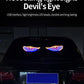 USB Dynamic Devil Eyes Light Car Windshield Dynamic LED Matrix Panel Screen Light for Car Truck Window Decor Lighting 11 Modes