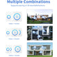 Meian-Smart Home Doorbell, Wireless Outdoor Doorbell, IP65 Waterproof Door Bell, 60 Songs, Smart Security Alarm, Door Bell Chime