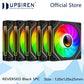 UPSIREN UF-1 PRISM 4 PRO Computer Chassis Fan 12cm ARGB 4 Pin PWM Quiet Cooling Fan 12V Large Air Volume 45.2CFM/600-1500RPM