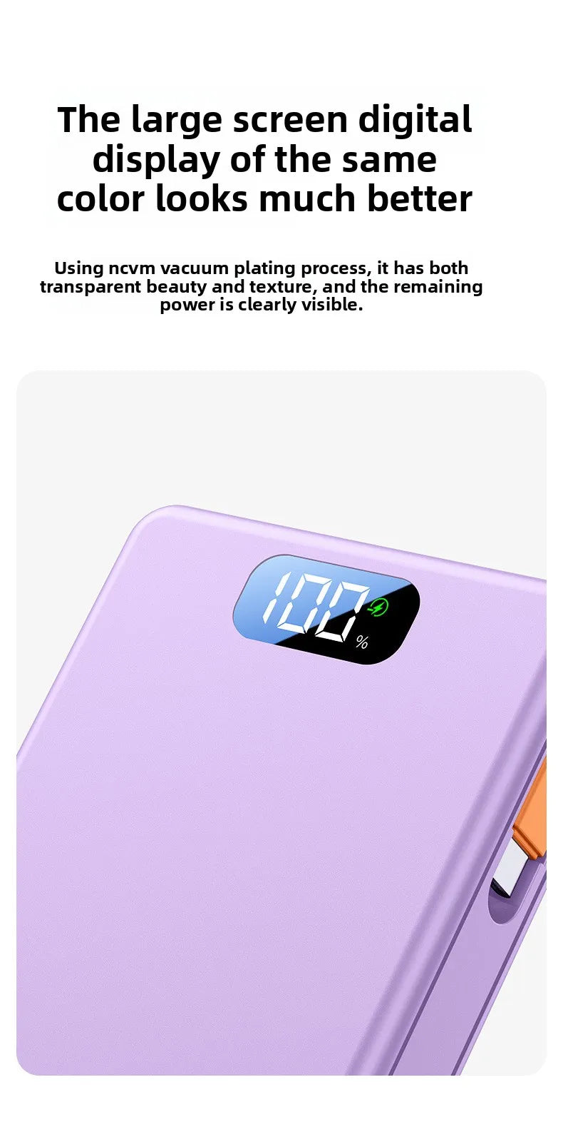 4*18650 Power Bank Cases 10W Battery Holder Portable 22.5W Type C Fast Charging Shell for iPhone Xiaomi With Charging Cable