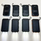 Real Capacity 200000mAh  Large Capacity Solar Power Bank New Portable With Lanyard Compass External Battery Outdoor Camping