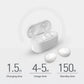 Invisible Earphones Mini Headphones V5.2 Bluetooth TWS In-Ear Earbuds Noise Reduction Wireless Sleep In-Ear Earbuds With Micr