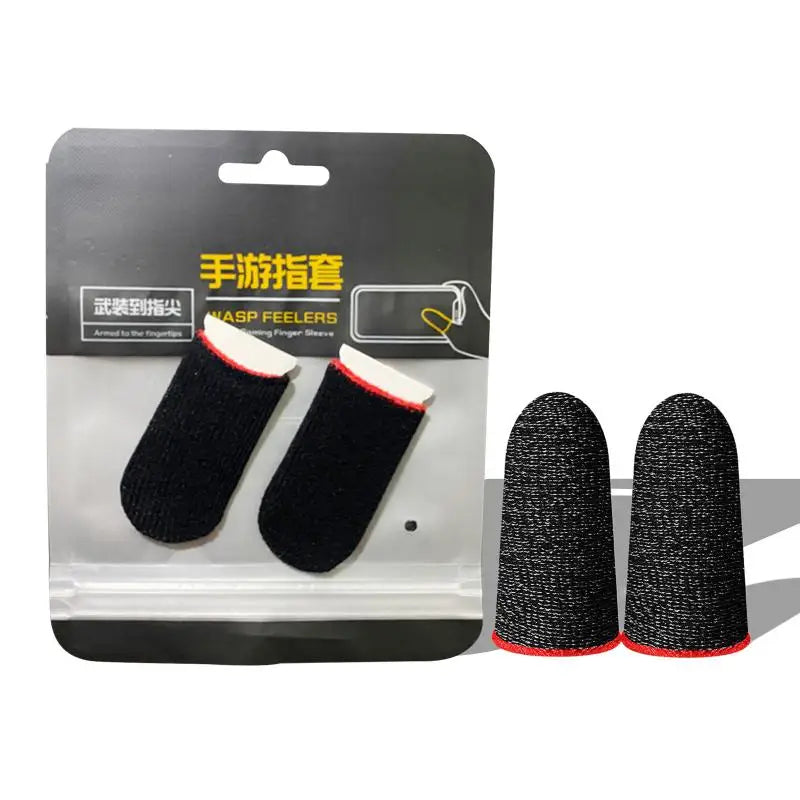 Mobile Game Fingertip Gloves For PUBG Gamer Sweatproof Anti-slip Touch Screen Finger Sleeve Breathable Gaming Finger Cover Cot