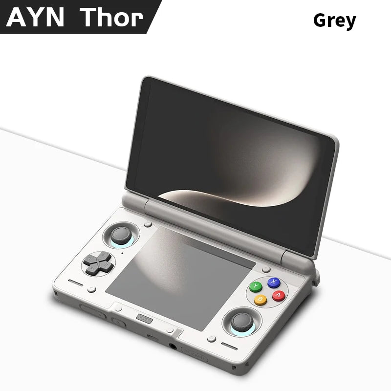 AYN Thor Android Handheld Dual Screen Clamshell 6'' AMOLED Screen 1080p Gaming Entertainment Device