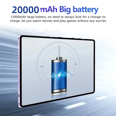 New Tablet Pad 16 Pro 11 inch Android 22GB+2TB Tablets 20000mah Battery Global Version 4G 5G Dual SIM WIFI Tab Kids Tablet PC