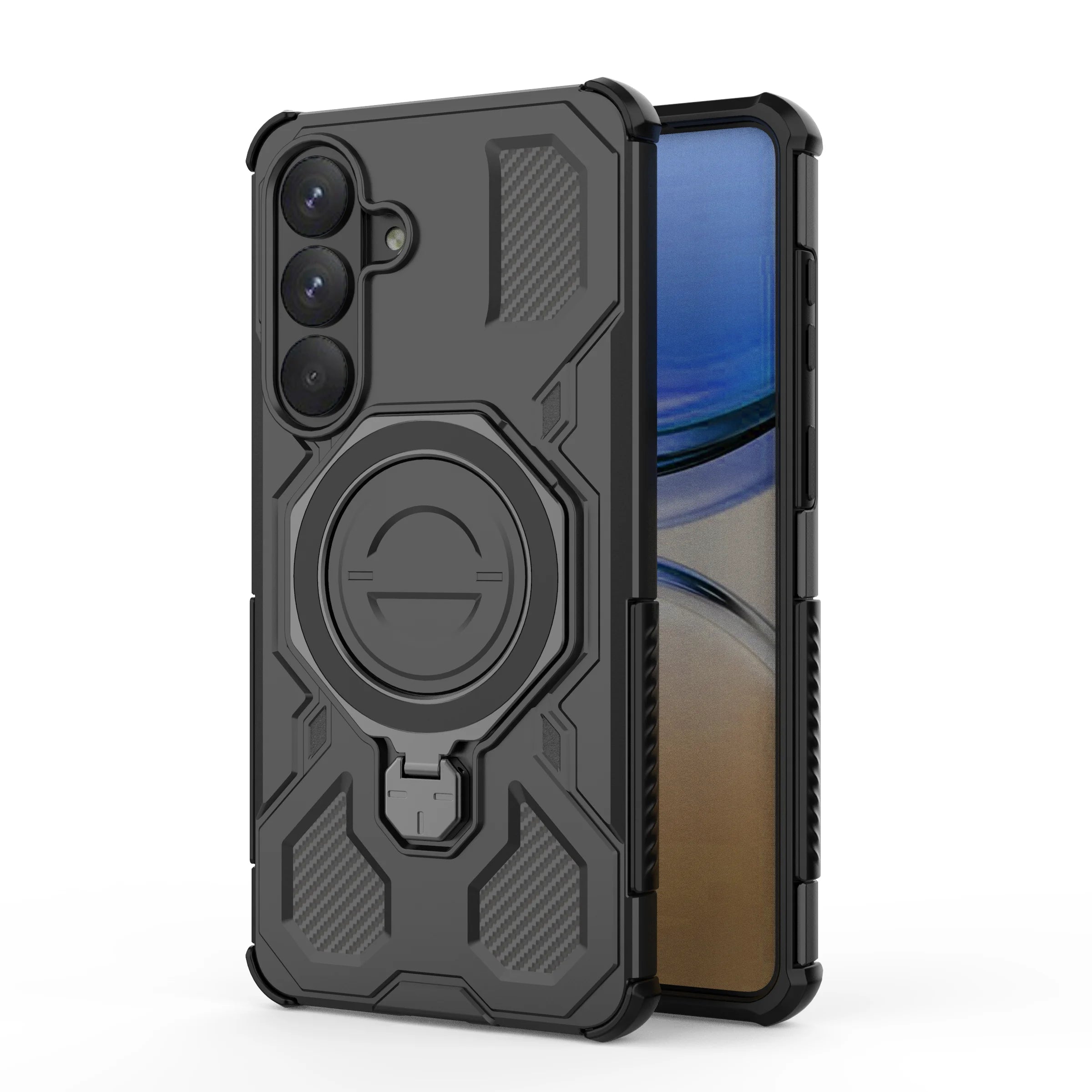 Protector Armor Case for Samsung Galaxy S26 Ultra S25 FE 5G S26 Plus A17 A57 A37 A56 A16 A36 Wireless Charge Phone Accessories