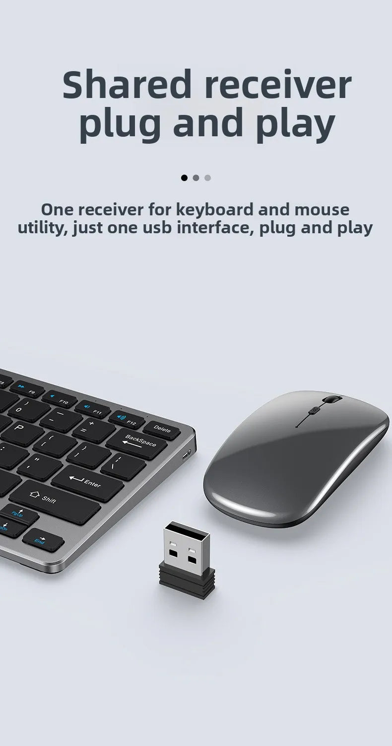 Wireless keyboard mouse combos 2.4G Bluetooth teclado e mouse kit pc clavier souris de ofertas claviers avec souris home office
