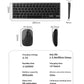 Wireless keyboard mouse combos 2.4G Bluetooth teclado e mouse kit pc clavier souris de ofertas claviers avec souris home office