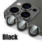 3PCS Camera Lens Protector For iPhone 16 15 14 Pro Max Plus Metal Protector Glass For iPhone 15 14 PM 13 Promax Mini Camera Lens