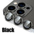 3PCS Camera Lens Protector For iPhone 16 15 14 Pro Max Plus Metal Protector Glass For iPhone 15 14 PM 13 Promax Mini Camera Lens