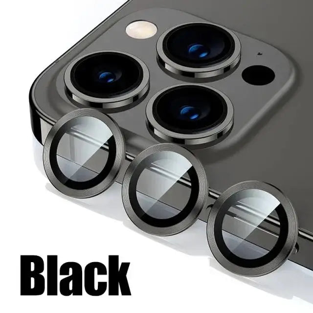 3PCS Camera Lens Protector For iPhone 16 15 14 Pro Max Plus Metal Protector Glass For iPhone 15 14 PM 13 Promax Mini Camera Lens