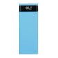 8X18650 Dual USB Power Bank Shell Micro USB Type C 5V 4.5A DIY Case Battery Charge Storage Box Super Fast Charge without Battery