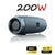 VIVO 200W Portable Bluetooth Speaker IPX7 Outdoor Waterproof HIFI Pillar Speaker Subwoofer Stereo Speaker FM Radio TF Boom Box