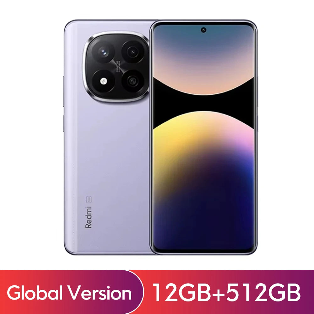 Xiaomi Redmi Note 14 Pro+ 5G 6.7" AMOLED 200MP Camera 120Hz Snapdragon 7s Gen 3 Global Version