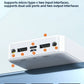 New Style BCAK power bank 20000mAh self-contained cable fast charging mini mobile phone gift mobile power supply