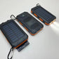 Real Capacity 200000mAh  Large Capacity Solar Power Bank New Portable With Lanyard Compass External Battery Outdoor Camping