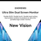 EHOMEWEI Dual Screen Portable Monitor X Series Drive-free Phone-touch FHD 2K 15.6“  16“ For Laptop Windows Macbook