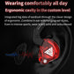 Genuine QKZ AK6 Gaming Headset Gamer Headphones 3.5mm Cable Ear Phones Noise Reduction Hands Free Wired Earphones For Sports