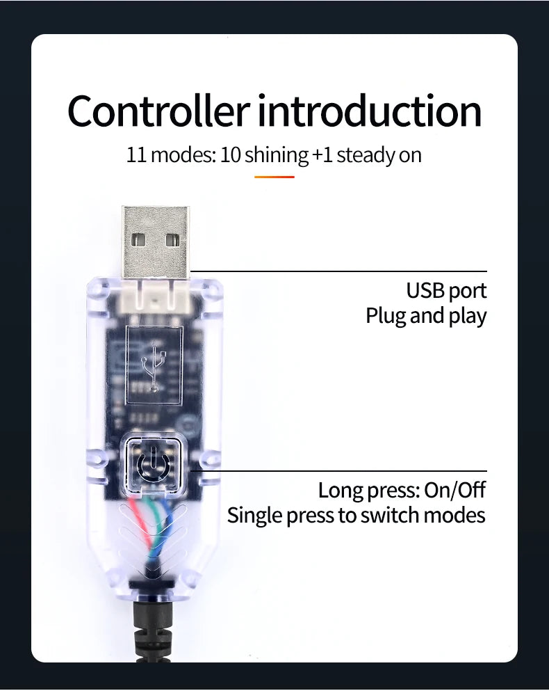 USB Dynamic Devil Eyes Light Car Windshield Dynamic LED Matrix Panel Screen Light for Car Truck Window Decor Lighting 11 Modes