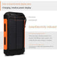 Real Capacity 200000mAh  Large Capacity Solar Power Bank New Portable With Lanyard Compass External Battery Outdoor Camping